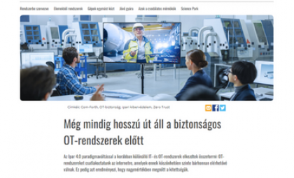 Még mindig hosszú út áll a biztonságos OT-rendszerek előtt